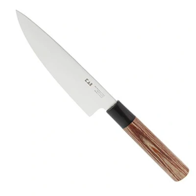 Afbeelding van Kai MGR 0150C keukenmes, zwart