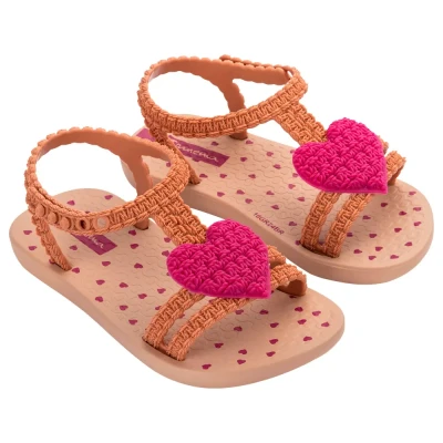Afbeelding van My First Ipanema Baby Dames Junior Slippers Beige/Pink