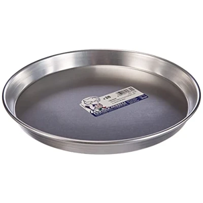 Afbeelding van Pentole Agnelli Ligne Bakkerij et Pizza Cakevorm van aluminium met zoom (H 3 cm), zilver, 28 cm