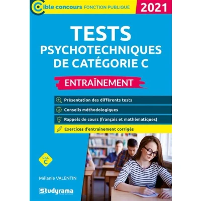 Image de Tests psychotechniques de catégorie C Entraînement