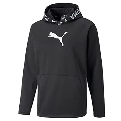 Afbeelding van PUMA TRAIN PWR FLEECE HOODIE Heren Sporttrui Zwart Maat XL