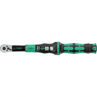 Afbeelding van Wera Click Torque Lock A 5 05075690001 Momentsleutel Met omschakelbare ratel 1/4 (6.3 mm) 2.5 25 Nm