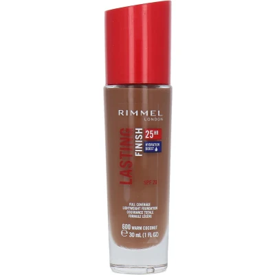 Afbeelding van Rimmel Lasting Finish 25 HR Foundation 600 Warm Coconut