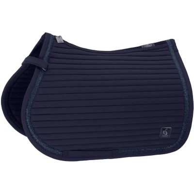 Afbeelding van Eskadron Zadeldekje Classic Sports Softshell Emblem Dressuur Navy Full