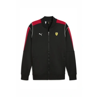 Afbeelding van Scuderia Ferrari MT7 trainingsjack voor Heren, Zwart, Maat XS PUMA