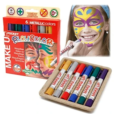Afbeelding van Instant Make up stiften Metallic 6st