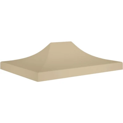 Afbeelding van Partytentdak 270 g/m² 4x3 m beige