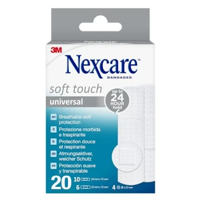 Afbeelding van Nexcare, Gips, Gips Soft Touch Universeel 3 maten assorti (20 x)