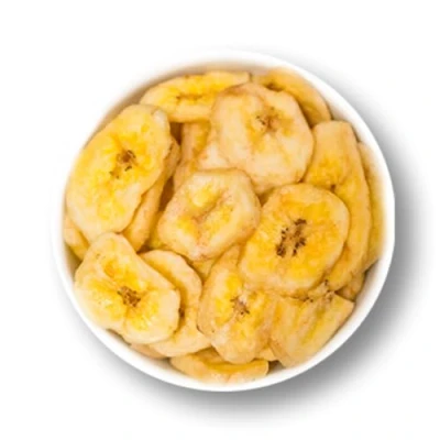 Afbeelding van 1001 Frucht bananenchips zonder toegevoegde suiker 250 g Gedroogde bananen met honing I Smakelijke als gedroogd fruit