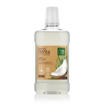 Afbeelding van Ecodenta Mondwater Munt &amp; Kokos 500ml
