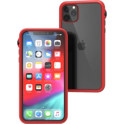 Afbeelding van Catalyst Impact Protection Case iPhone 11 Pro Max Red / Black CATDRPH11REDL