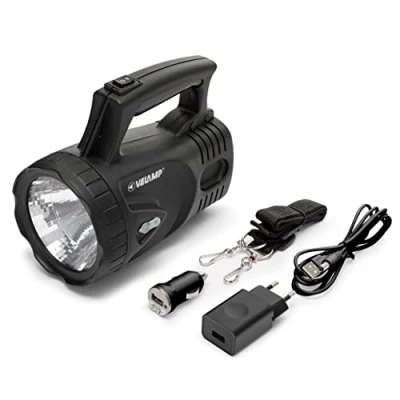 Afbeelding van Velamp IR554LED zaklamp, draagbaar, oplaadbaar, led, 3 W
