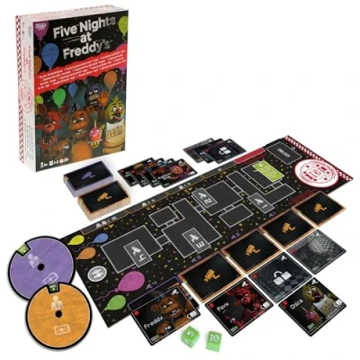 Afbeelding van Funko Games Five Nights at Freddy&#039;s Survive &#039;Til 6AM Game Bordspel Coöperatief spel