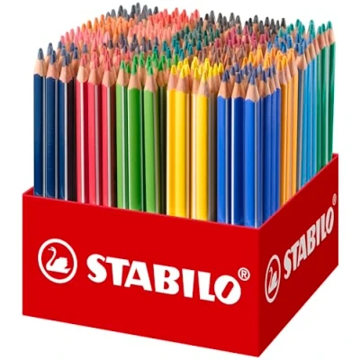 Afbeelding van STABILO Trio kleurpotloden, 300 driehoekige 20 verschillende kleuren