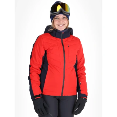 Afbeelding van Icepeak Eleele Dames Ski Jas (maat: 3XL/46, Rood)