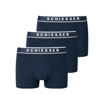 Image de Schiesser Herren 3 PACK Boxershorts Bio Baumwolle 95/5 Organic