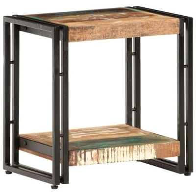 Afbeelding van vidaXL Bijzettafel 40x30x40 cm massief gerecycled hout
