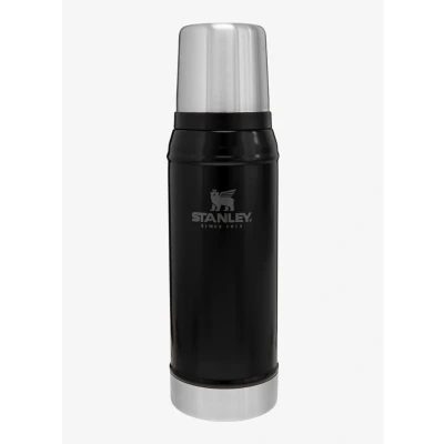 Afbeelding van Stanley PMI The Legendary Classic Thermosfles 1 Liter Matte Black Pebble Zwart Drinkflessen