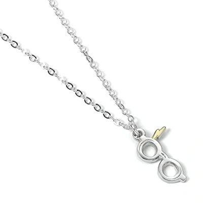 Afbeelding van The Carat Shop Lightning Bolt met Glasses hanger &amp; ketting Harry Potter Jewelry