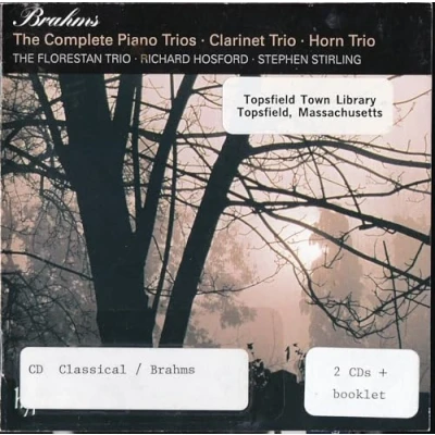 Afbeelding van Brahms: Complete Piano Trios, Clarinet Trio, Horn Trio