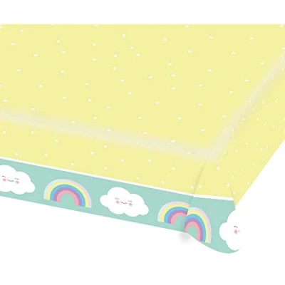 Image de Nappe arc en ciel et ampli; Papier nuage 115x175cm
