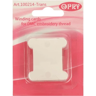 Afbeelding van Opry Wikkelkaarten plastic transparant