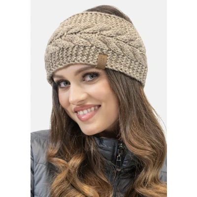 Afbeelding van Vivisence Oorwarmers, Dames, Maat: One Size, Beige