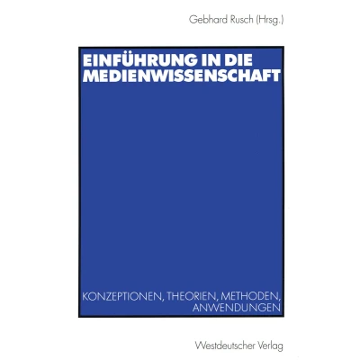 Afbeelding van Einführung in die Medienwissenschaft