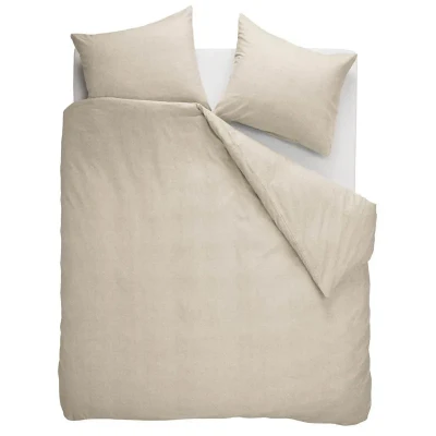 Afbeelding van Beddinghouse Frost Dekbedovertrek 200 x 200/220 cm Licht Zand