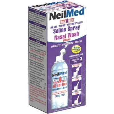 Afbeelding van NeilMed NasaMist all in one zoutoplossing neusspray en neusspoeling één