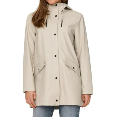 Image de ONLY Veste de Pluie ONLELISA Pluie, Doublure argentée., XXL