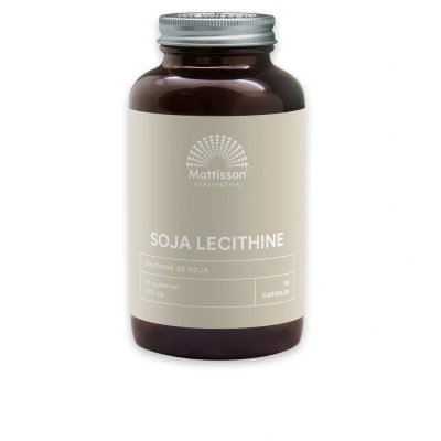 Afbeelding van Mattisson HealthStyle Absolute Soja Lecithine 1200mg Capsules