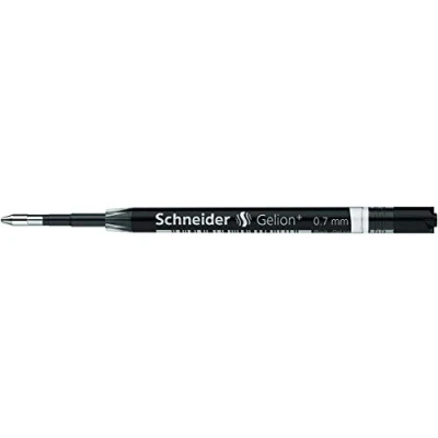 Image de SCHNEIDER Lot de 10 Recharge pour stylo à encre gel Gelion 39, noir