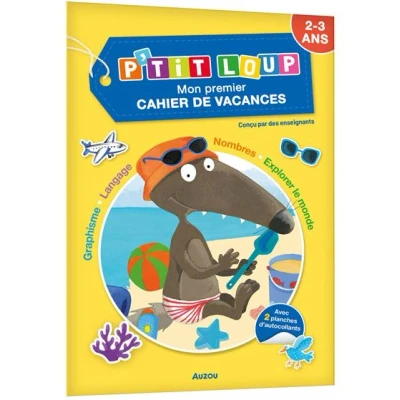Image de P&#039;tit loup mon premier cahier de vacances