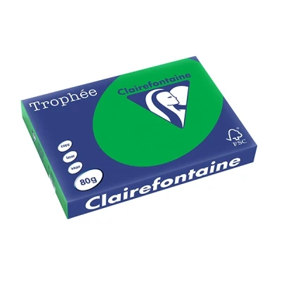 Image de Clairalfa Papier universel Trophée, A3, 80 g/m2,vert billard