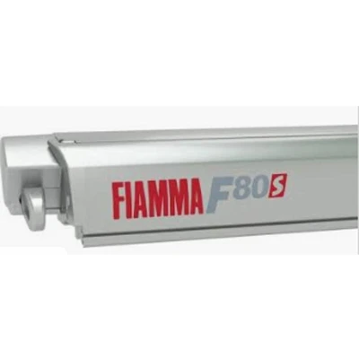 Afbeelding van Fiamma F80s 340 Cassetteluifel Titanium Royal Grey Grijs Cassetteluifels