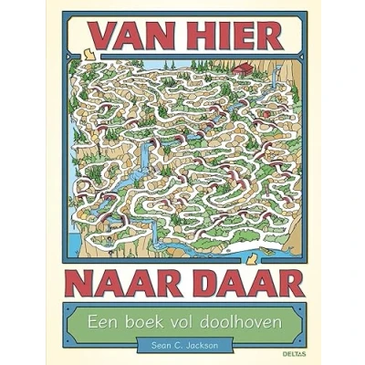 Afbeelding van Van hier naar daar Een boek vol doolhoven