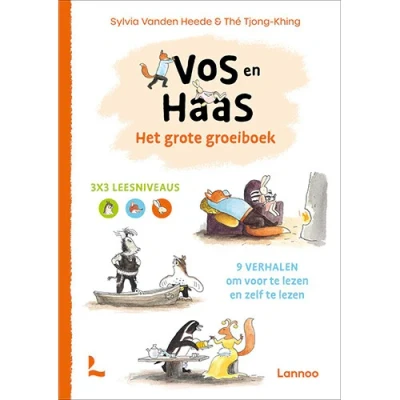 Afbeelding van Uitgeverij lannoo vos en haas het grote groeiboek