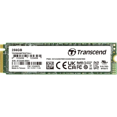 Afbeelding van Transcend 256 GB PCIe SSD harde schijf TS256GMTE672AI VS1