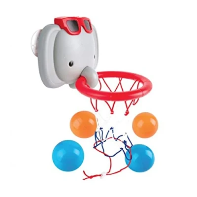 Afbeelding van Hape Toys E0221 badspeelgoed &amp; sticker Basketbal Meerkleurig