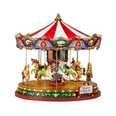 Afbeelding van The grand carousel with 4.5v adaptor (aa) LEMAX