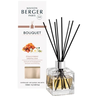 Afbeelding van Lampe Berger Geurstokjes Bouquet Parfumé Cube Etoile D&#039;orient