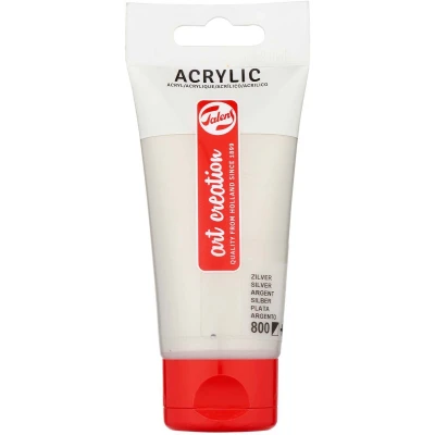 Afbeelding van Acrylverf Talens Art Creation 800 zilver tube à 75ml