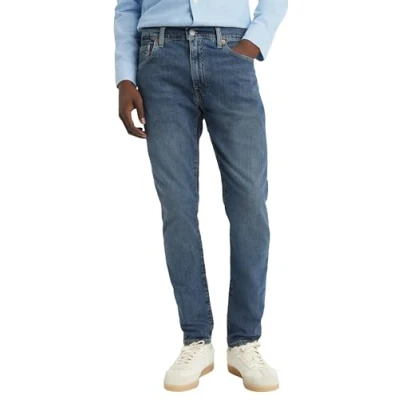 Afbeelding van Levi&#039;s 512 Slim Taper fit jeans, Heren, Maat: 32x32, Dark indigo