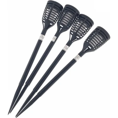 Afbeelding van Solar tuinverlichting fakkel 41 cm 4 stuks