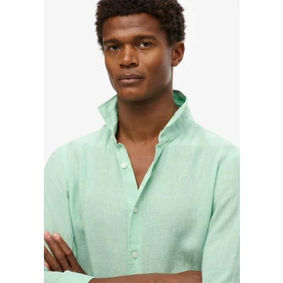Afbeelding van Superdry Vacation LONG Sleeved Overhemd, Heren, Maat: Medium, Sea foam green