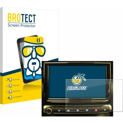 Afbeelding van BROTECT Screenprotector voor Citroen C3 Aircross Infotainment System Folie Beschermfolie Beschermglas transparant