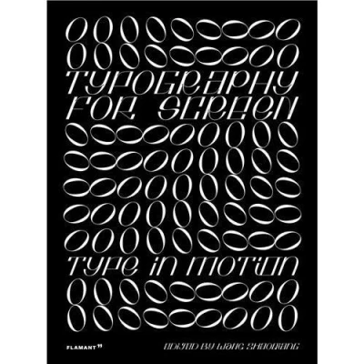 Image de Typography for Screen Type in Motion /anglais