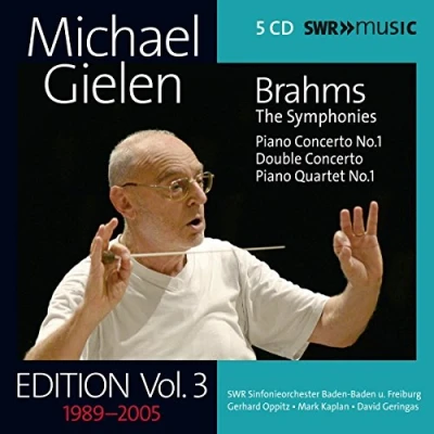 Afbeelding van SWF Sinfonieorchester &amp; Baden Bad, Michael Gielen Brahms: Edition Vol. 3 (5 CD)