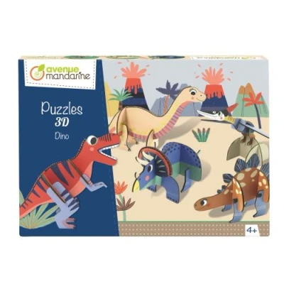 Image de Puzzle Circus Avenue Mandarine Dinosaures